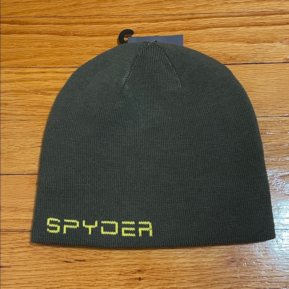 NWT Spyder Kids Warp Reversible Beanie Hat - Picture 6 of 6